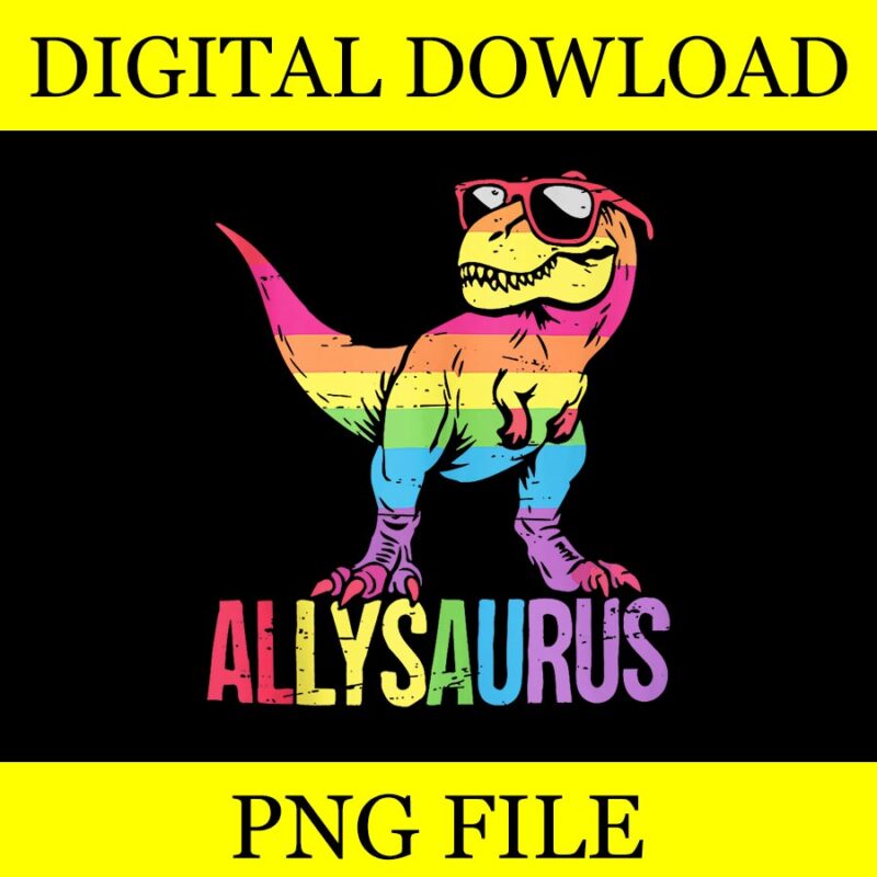 Allysaurus Dinosaur LGBT PNG, Dinosaur LGBT PNG