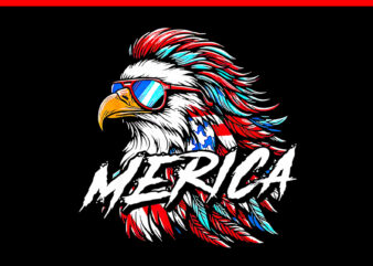 Eagle USA Flag PNG, Eagle 4th Of July PNG
