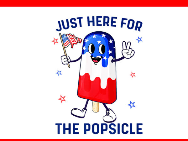 Just here for the popsicle png, 4th of july popsicle png vector clipart
