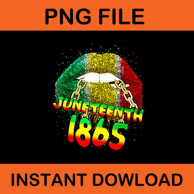 Juneteenth 1865 Lips PNG, Lips African American Queen Black PNG