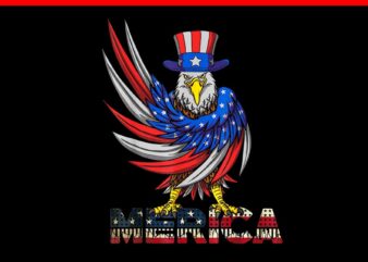 Merica Eagle PNG, Merica Eagle 4TH Of July PNG, Eagle USA Flag PNG, Eagle July 4th USA Merica PNG t shirt designs for sale