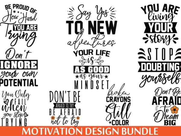 Motivation design bundle