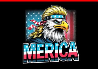 Merica Eagle PNG, Merica Eagle 4TH Of July PNG, Eagle USA Flag PNG, Eagle July 4th USA Merica PNG t shirt designs for sale