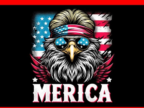 Merica eagle png, merica eagle 4th of july png, eagle usa flag png, eagle july 4th usa merica png t shirt designs for sale