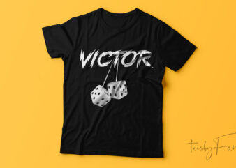 Victor’s Legacy T-shirt design.