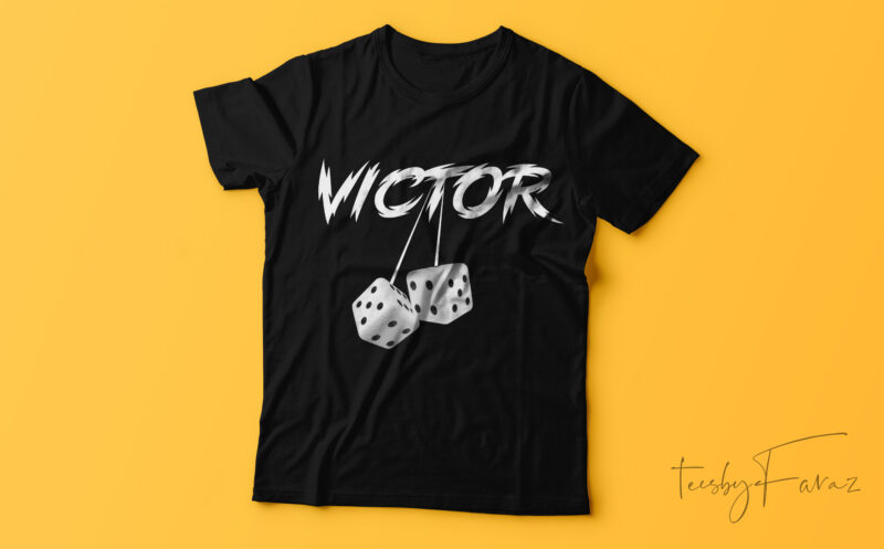 Victor’s Legacy T-shirt design.