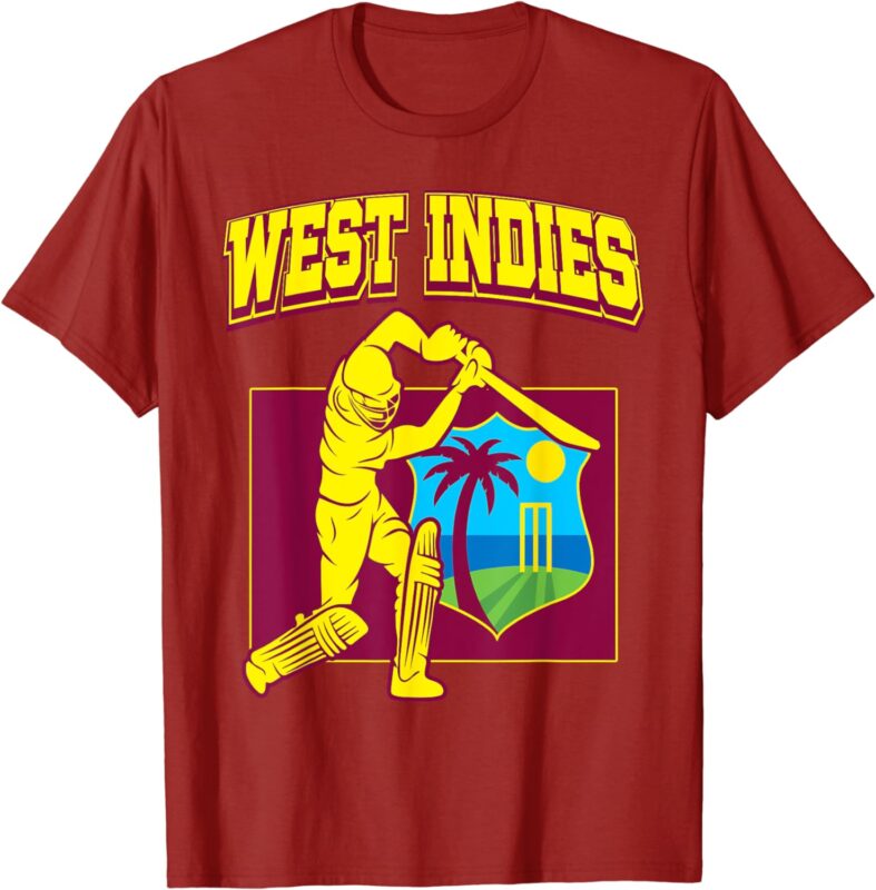 West Indies Cricket 2024 Jersey Cool Windies Cricket Men T-Shirt