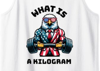 What is a Kilogram Funny Gym Patriotic 4th of July Eagle USA Tank Top