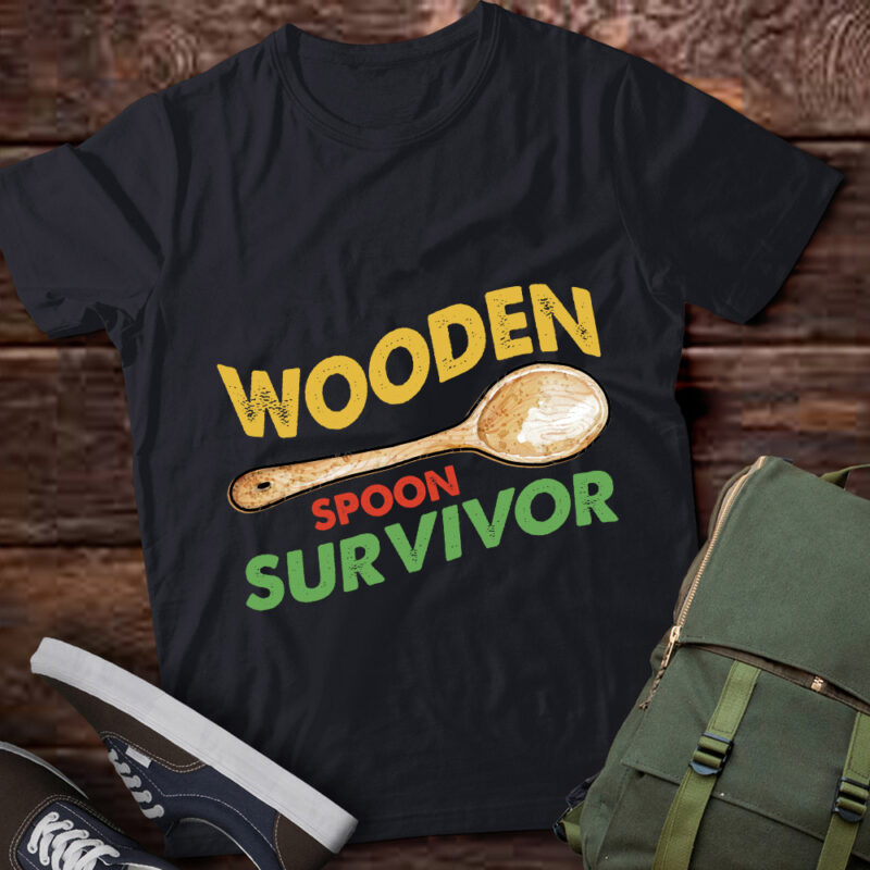 Wooden Spoon Survivor Humor Sarcasm Funny Wooden Spoon Gift lts-d