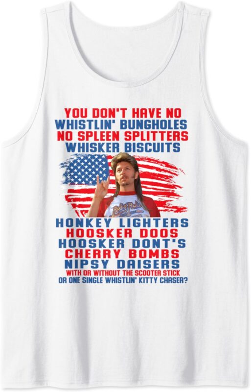 You Don’t Have No Whistlin’ Bungholes Funny July 4th of July Tank Top