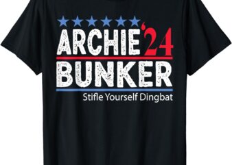 archie bunker 24 for president 2024 T-Shirt