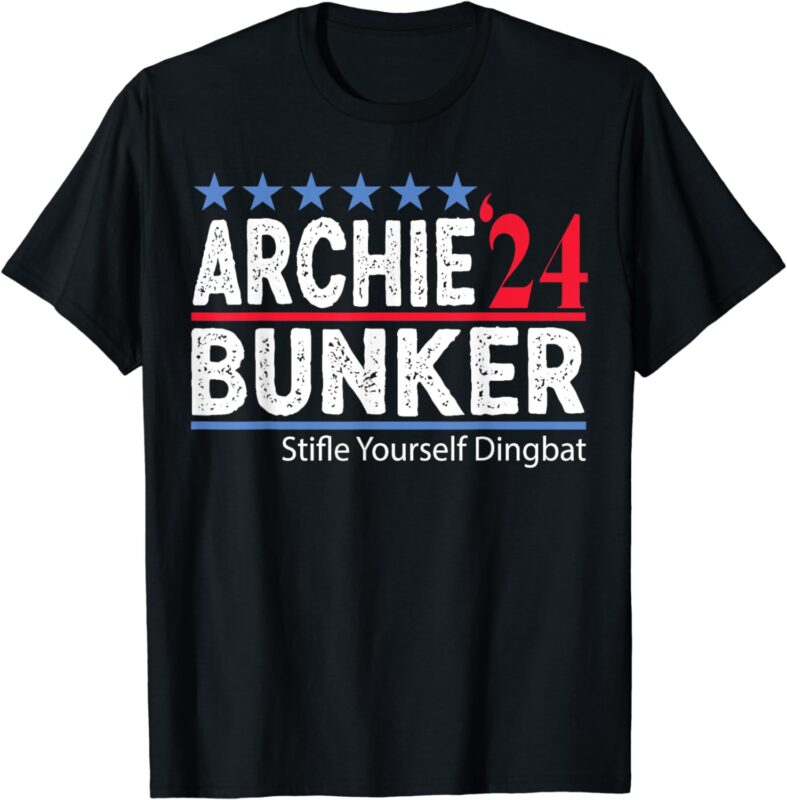 archie bunker 24 for president 2024 T-Shirt