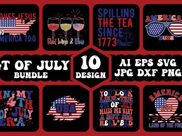 4th of july bundle, happy independent day bundle, us t shirt design bundle, independence day usa memorial day typography t shirt bundle