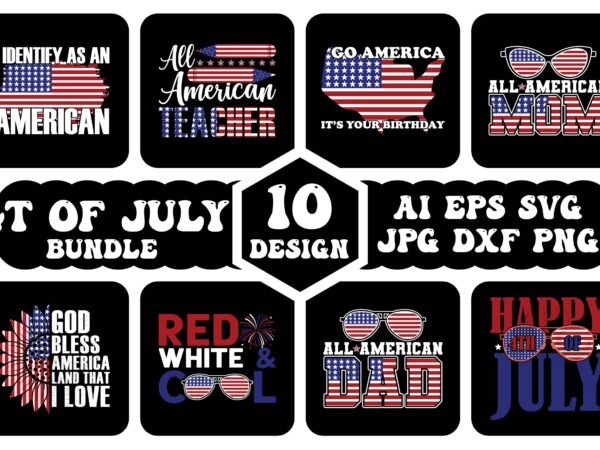 4th of july bundle, all american bundle, happy independent day bundle, us t shirt design bundle, independence day usa memorial day bundle