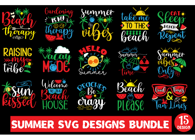 Summer SVG PNG Bundle, Beach Svg, Summertime svg, Funny Beach Quotes Svg, Sunshine Svg, Boho Summer Quotes Svg, Svg files for cricut,Summe