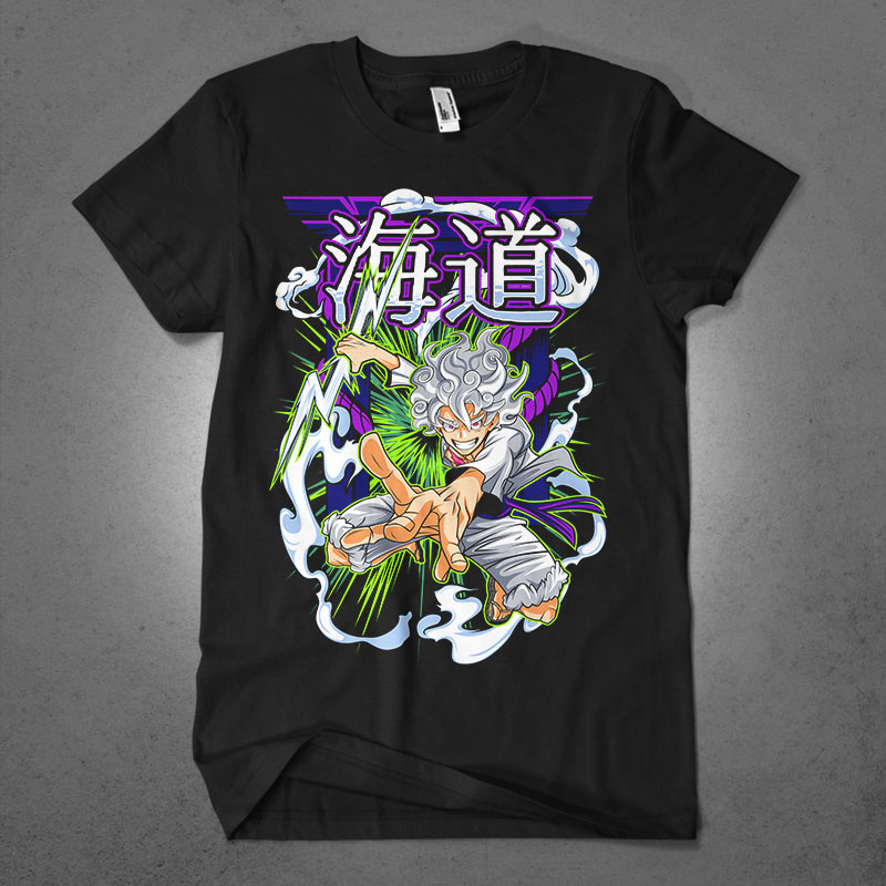 Populer anime lover part 28 tshirt design bundle illustration