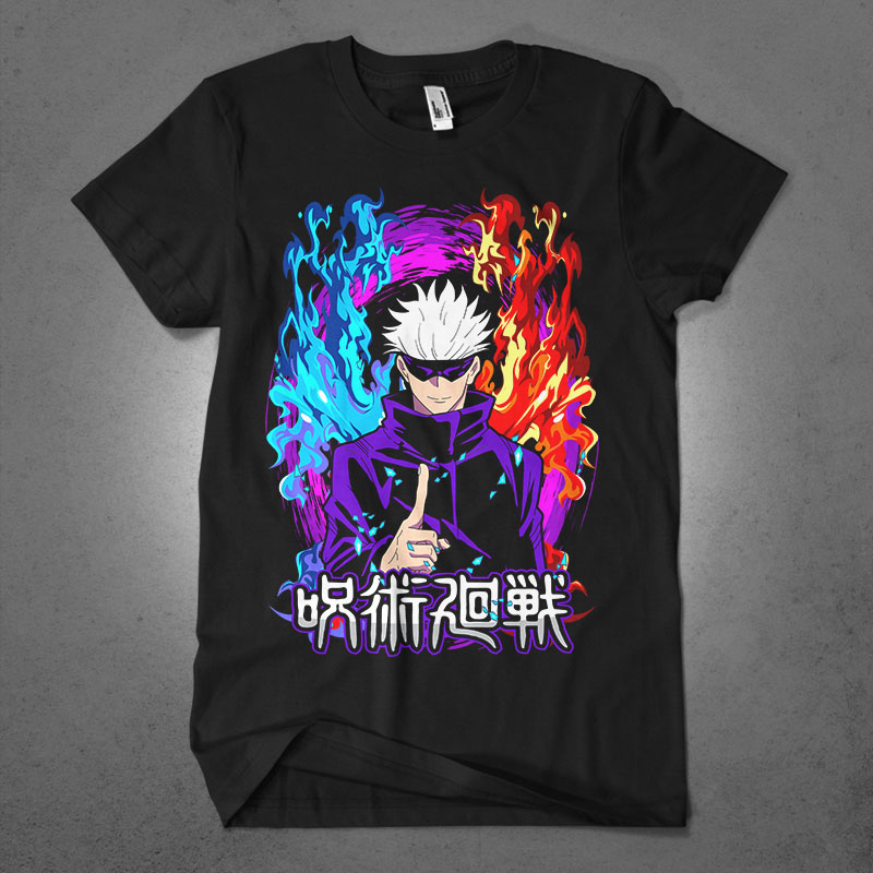 Populer anime lover part 28 tshirt design bundle illustration