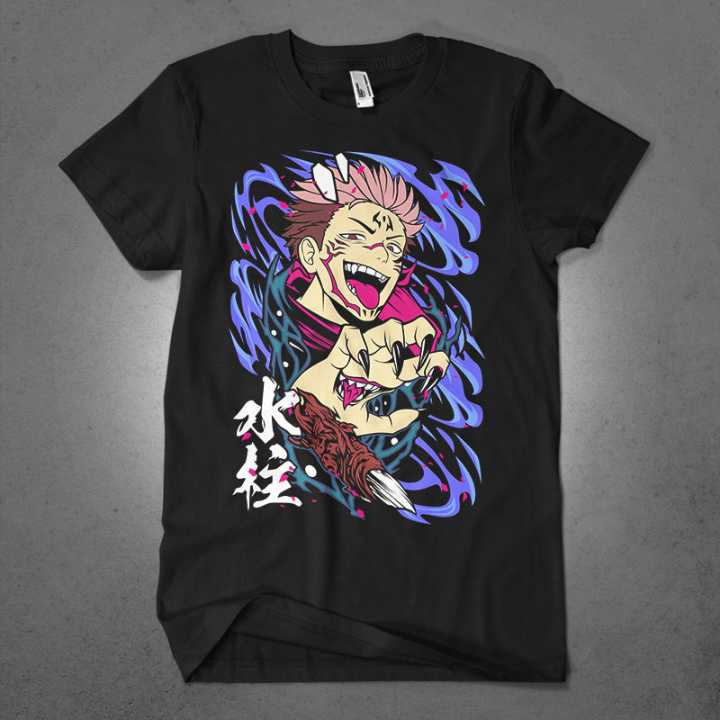 Populer anime lover part 29 tshirt design bundle illustration