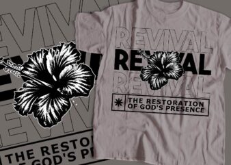 revival the restoration of god’s presence streetwear design