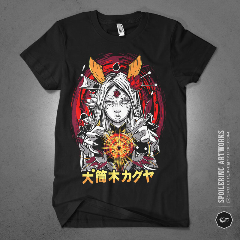 20 naruto artworks for tshirt design bundle illustration