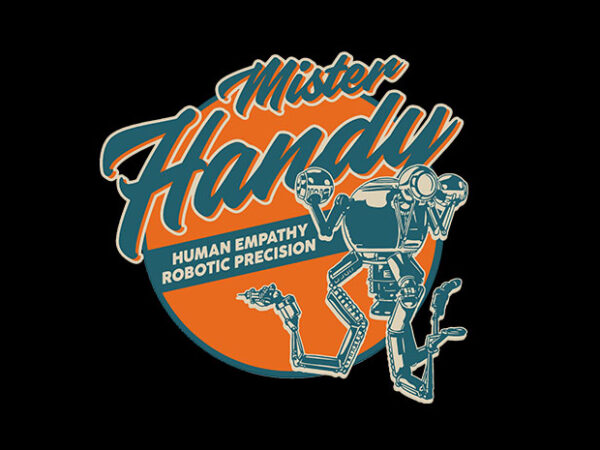 Mister handy t shirt designs for sale