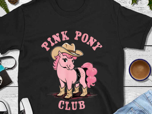 Pink pony club png t shirt illustration