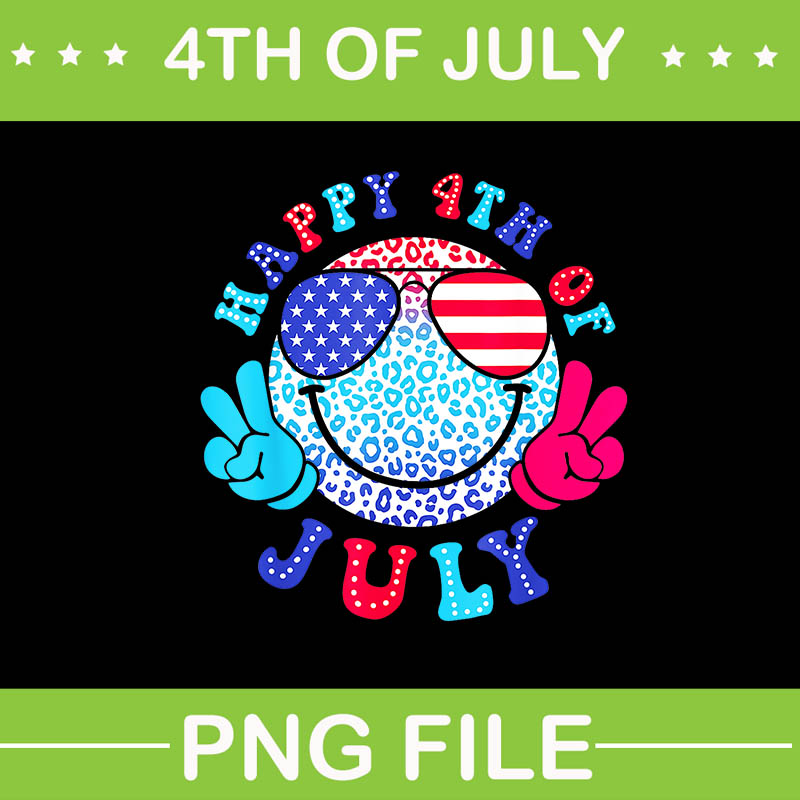 Happy 4th Of July Patriotic PNG, Smile 4th Of July PNG