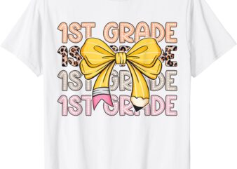 1st Grade Squad First Grade Team 1st Day of School T-Shirt