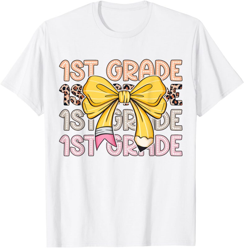 1st Grade Squad First Grade Team 1st Day of School T-Shirt