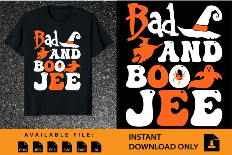 Halloween Funny Ghost This Year 2020 Bad and Boojee Boo Jee T-Shirt