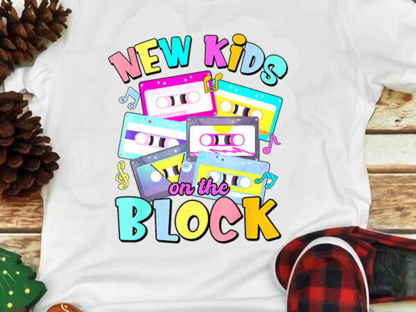 Summertime music new kids png, new kids on the block png t shirt template vector