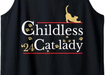 2024 Childless Cat Lady Tank Top