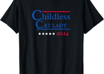 2024 Childless Cat Lady shirt T-Shirt