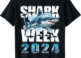 2024 Week Animal Sea Shark Lover Matching Squad Beach Ocean T-Shirt