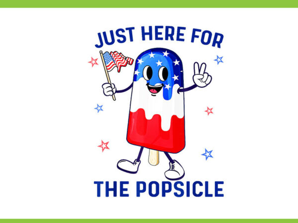 Just here for the popsicle png, popsicle 4th of july png vector clipart