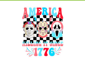 America Killing It Since 1776 PNG t shirt vector