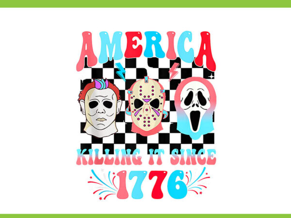 America killing it since 1776 png t shirt vector