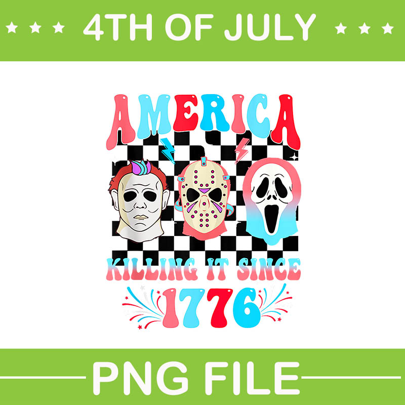 America Killing It Since 1776 PNG