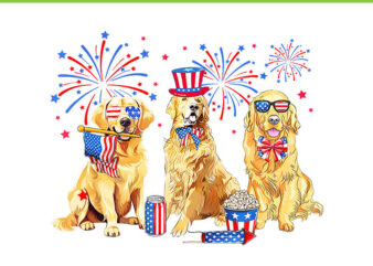 Dog American USA Flag PNG, Dog 4th Of July PNG