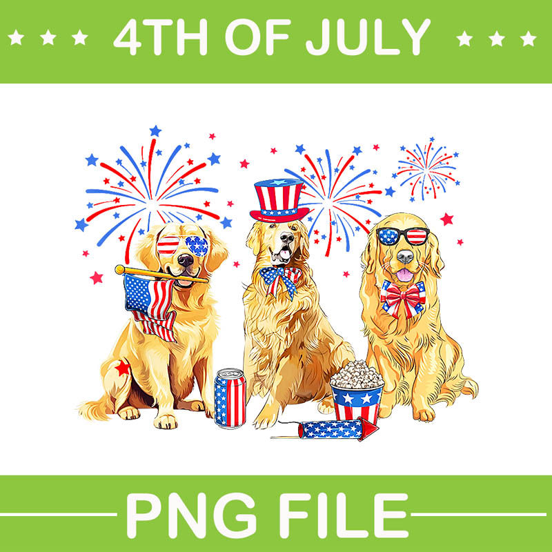 Dog American USA Flag PNG, Dog 4th Of July PNG