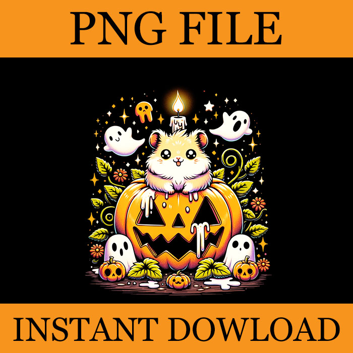 Spooky Season Pumpkin Fall Autumn PNG, Spooky Season Ghost PNG, Ghost Halloween PNG