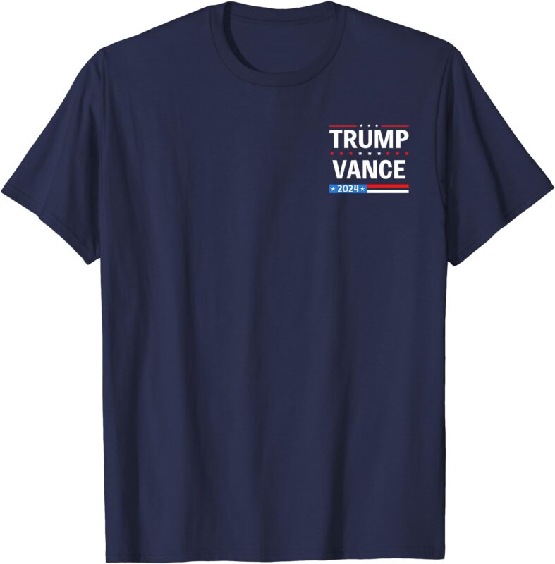 47 Trump vance 2024 vice president America flag vote T-Shirt