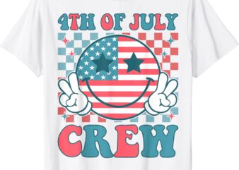 4th of July Crew Matching Family Outfits Independence Day T-Shirt