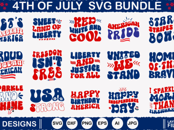 4th of july bundle, 4th of july svg bundle, 4th of july sublimation bundle, usa 1776, she loves jesus and america too, freedom 1776, land o