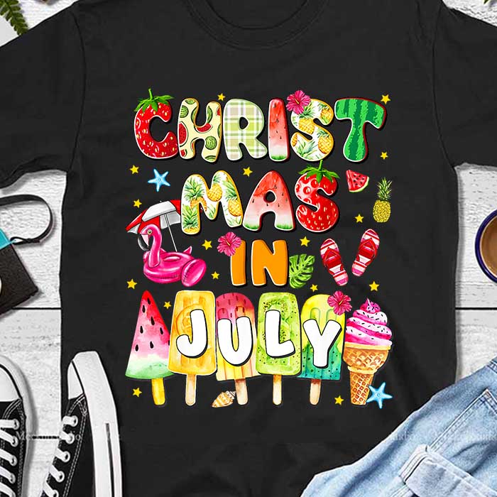 Groovy Christmas In July Summer Hawaii PNG