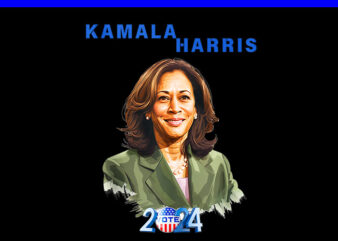 Kamala Harris 2024 PNG, Vote Kamala Harris 2024 PNG