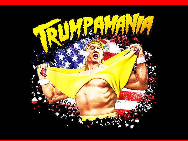 Trumpamania 2024 png, let trumpamania run way brother png t shirt designs for sale