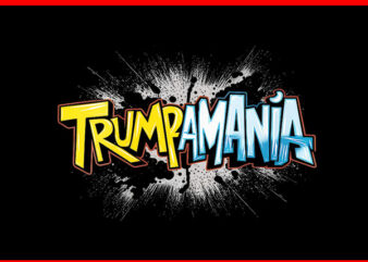 Trumpamania PNG, Trump Amania 2024 PNG, Trump Vance PNG t shirt designs for sale