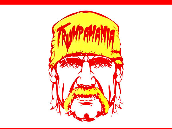 Retro hulk trumpamania trump support png t shirt design online