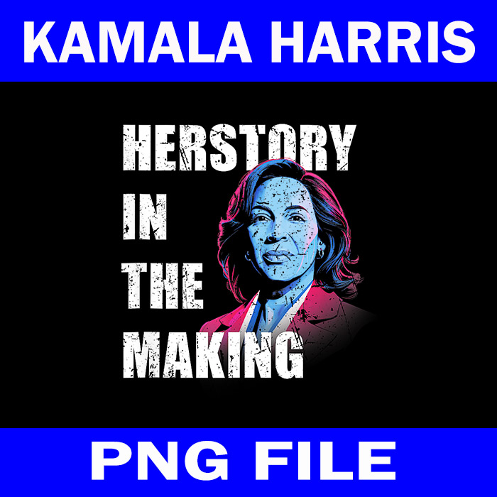 Herstory In The Making President Kamala Harris PNG